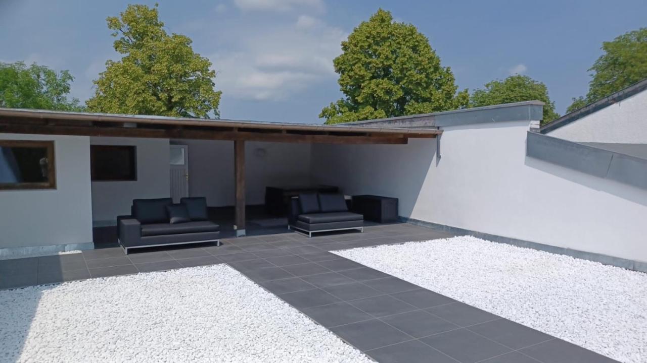 Ferienwohnung Mit Kamin Und Traumhafter Dachterrasse Mit Weitblick In Die Natur Neu Gaarz 外观 照片